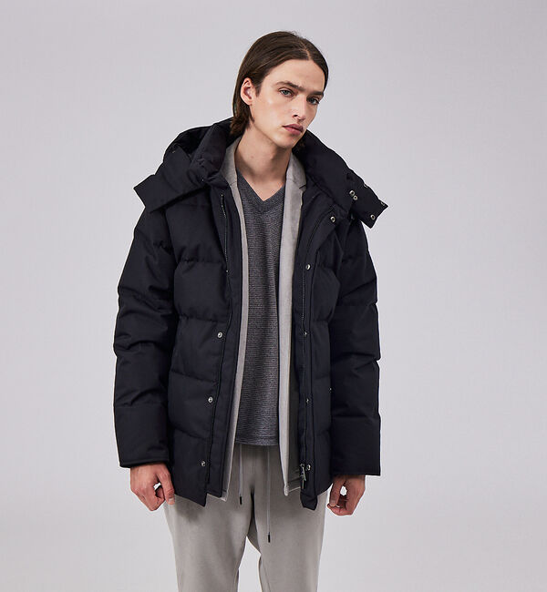 ABAHOUSE「【PYRENEX / ピレネックス】HMW030/BELFORT/ベルフォール」|ダウン|ブラック