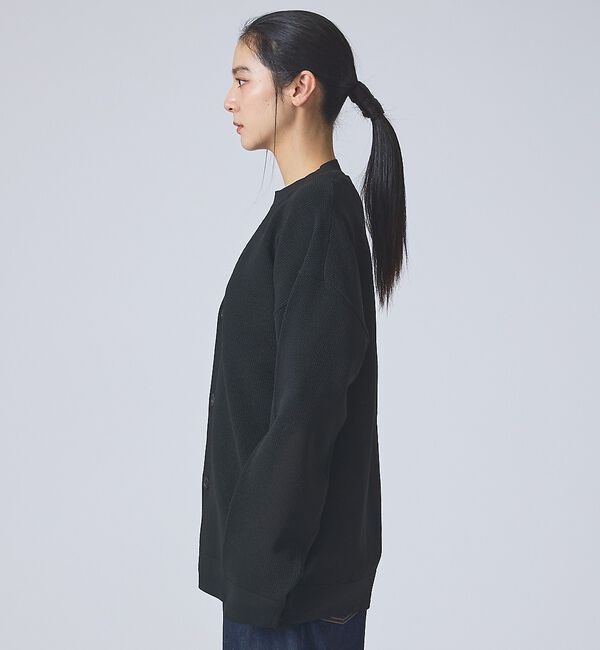 ABAHOUSE「【FORTUNA / フォルトゥナ】ECOTEC KnitMeshCD/エコテッ」|カーディガン|