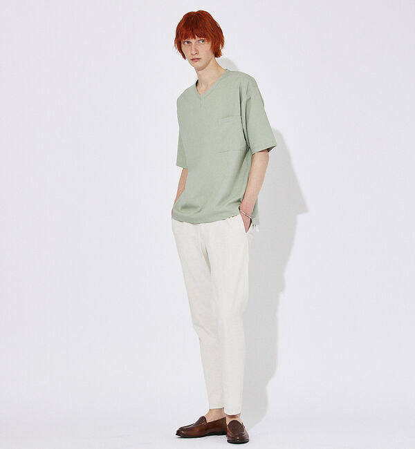 alfredoBANNISTER「レザーメッシュスリッポン」|スニーカー|