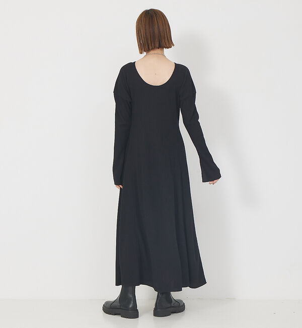 Rouge vif「ワッフルフレアワンピース」|ワンピース|