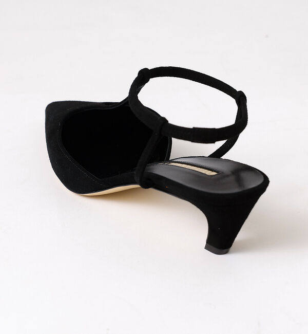 Rouge vif「【BRENTELLA/ブレンテッラ】MARION Tバーストラップパンプス」|パンプス|