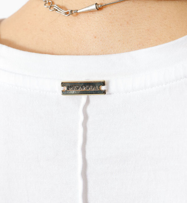 Rouge vif「別注【MICA&DEAL /マイカアンドディール】LADOME プリントロンT」|Tシャツ・カットソー|