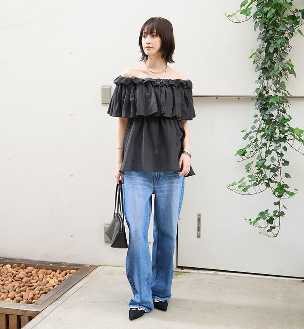 Rouge vif「【upper hights/アッパーハイツ】THE NIECE MID-RISE」|デニム|