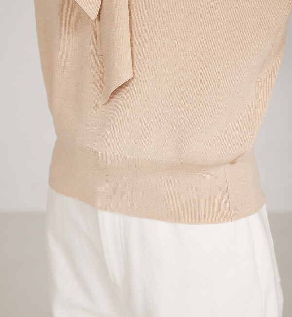 qualite「2WAYボウタイニット」|ニット・セーター|