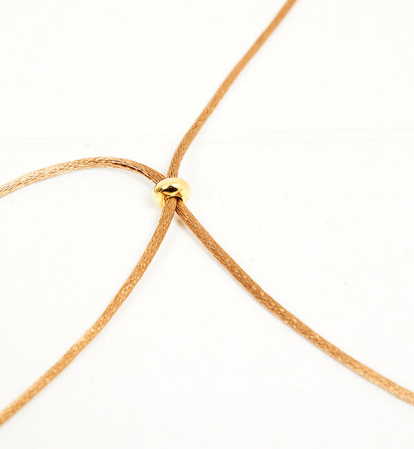 qualite「【JAMIRAY】有機的シルエットネックレス」|ネックレス|