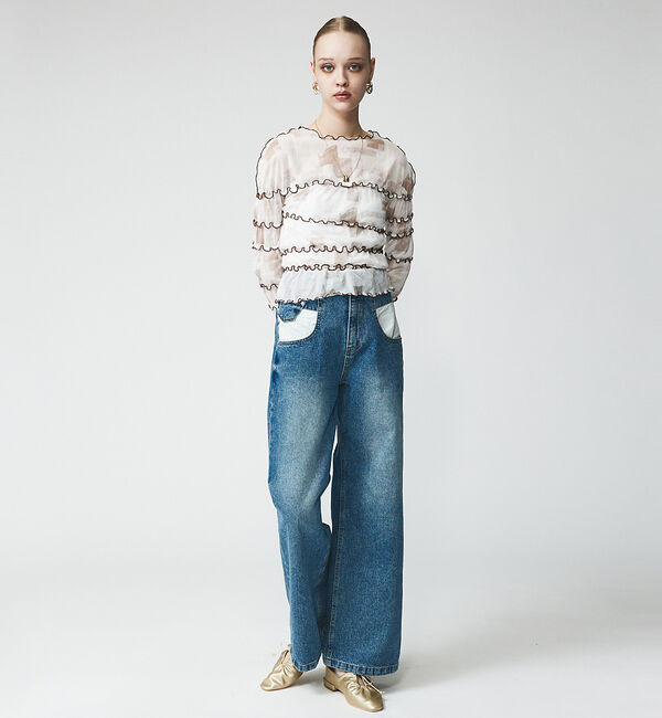 AU BANNISTER「【LAROUTE】レースアップギャザー ソフトパンプス」|その他|