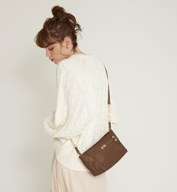 LOWELL things「Solve/ベルテッドナイロンミニショルダーバッグ」|ショルダー・メッセンジャー|