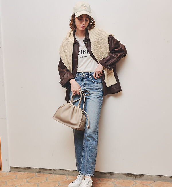 LOWELL things「【VERY掲載】Poche/ドローストリングトートミニ」|ショルダー・メッセンジャー|