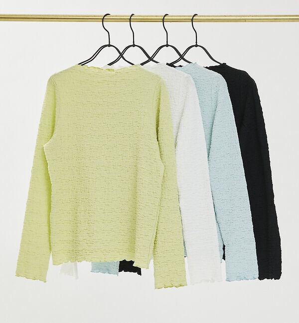 abahouse mavie「シャーリングメロープルオーバー」|シャツ・ブラウス|