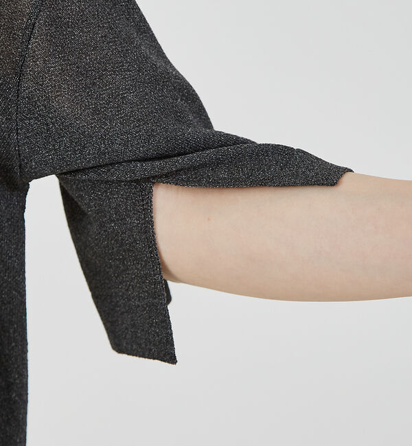 abahouse mavie「シアーニットプルオーバー」|ニット・セーター|