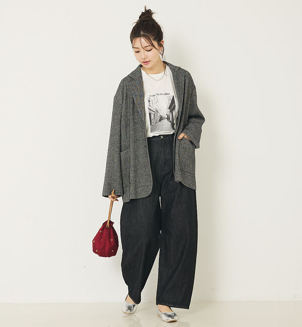 abahouse mavie「ハートビーズ゛刺繍巾着」|その他|