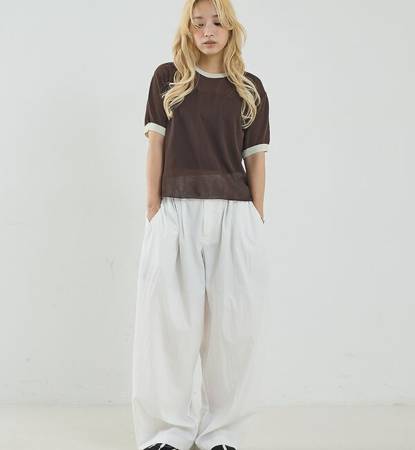 NOMINE「タック ボリュームパンツ【予約】」|その他|