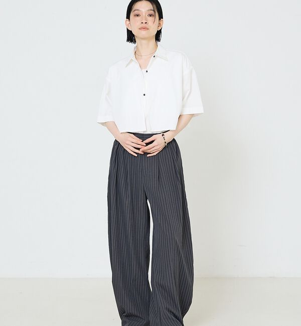 NOMINE「タック ボリュームパンツ【予約】」|その他|