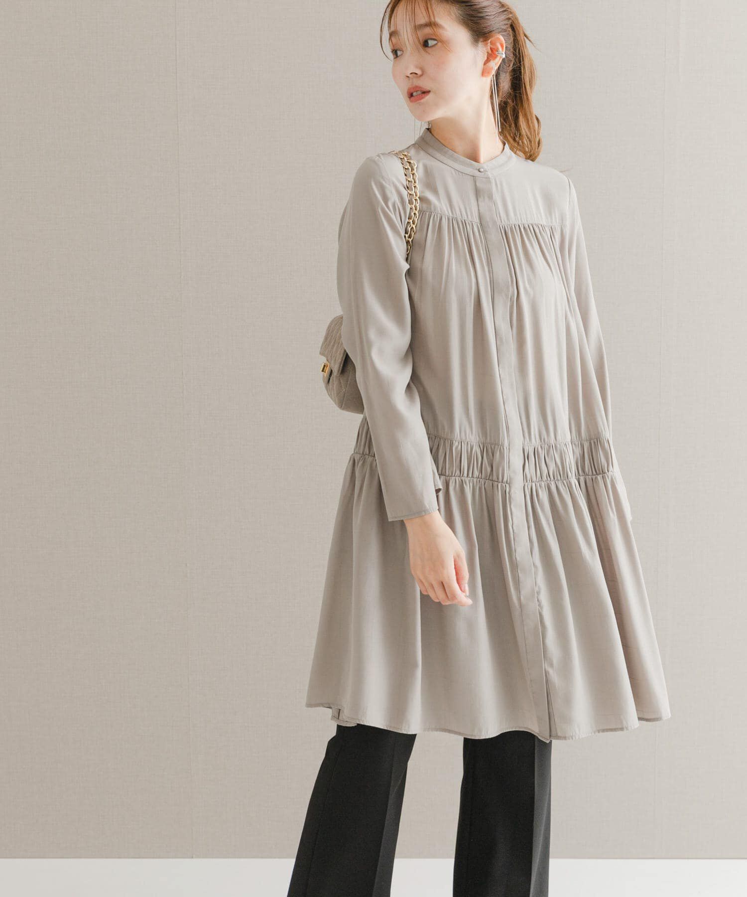 URBAN RESEARCH ROSSO「シャドーチェックミニワンピース」|ワンピース|