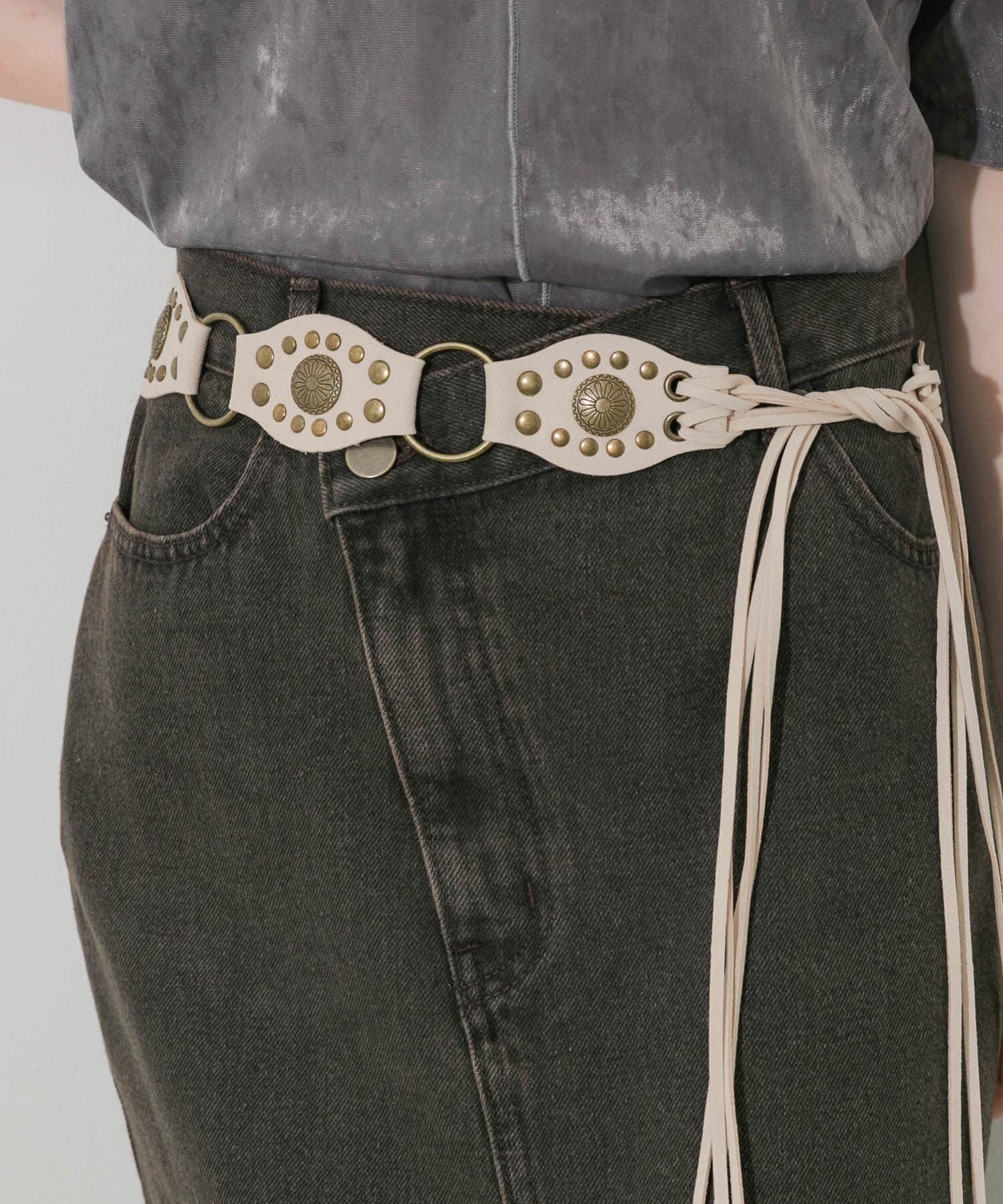 SMELLY「ウエスタンコンチョベルト」|ベルト|