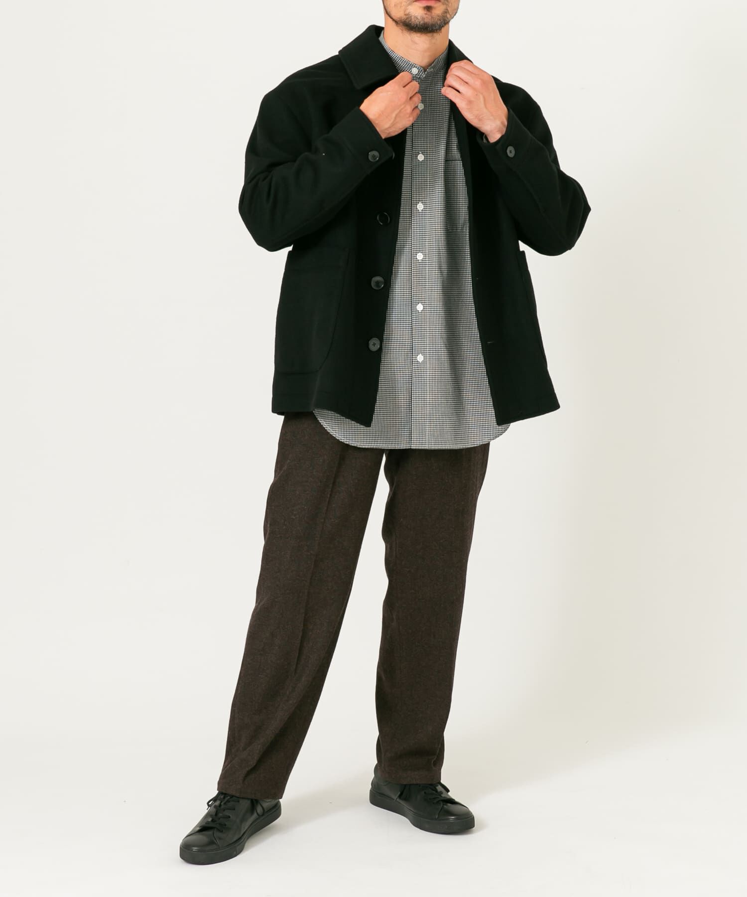 URBAN RESEARCH ROSSO「スーパー100 シングルPコート」|ピーコート|