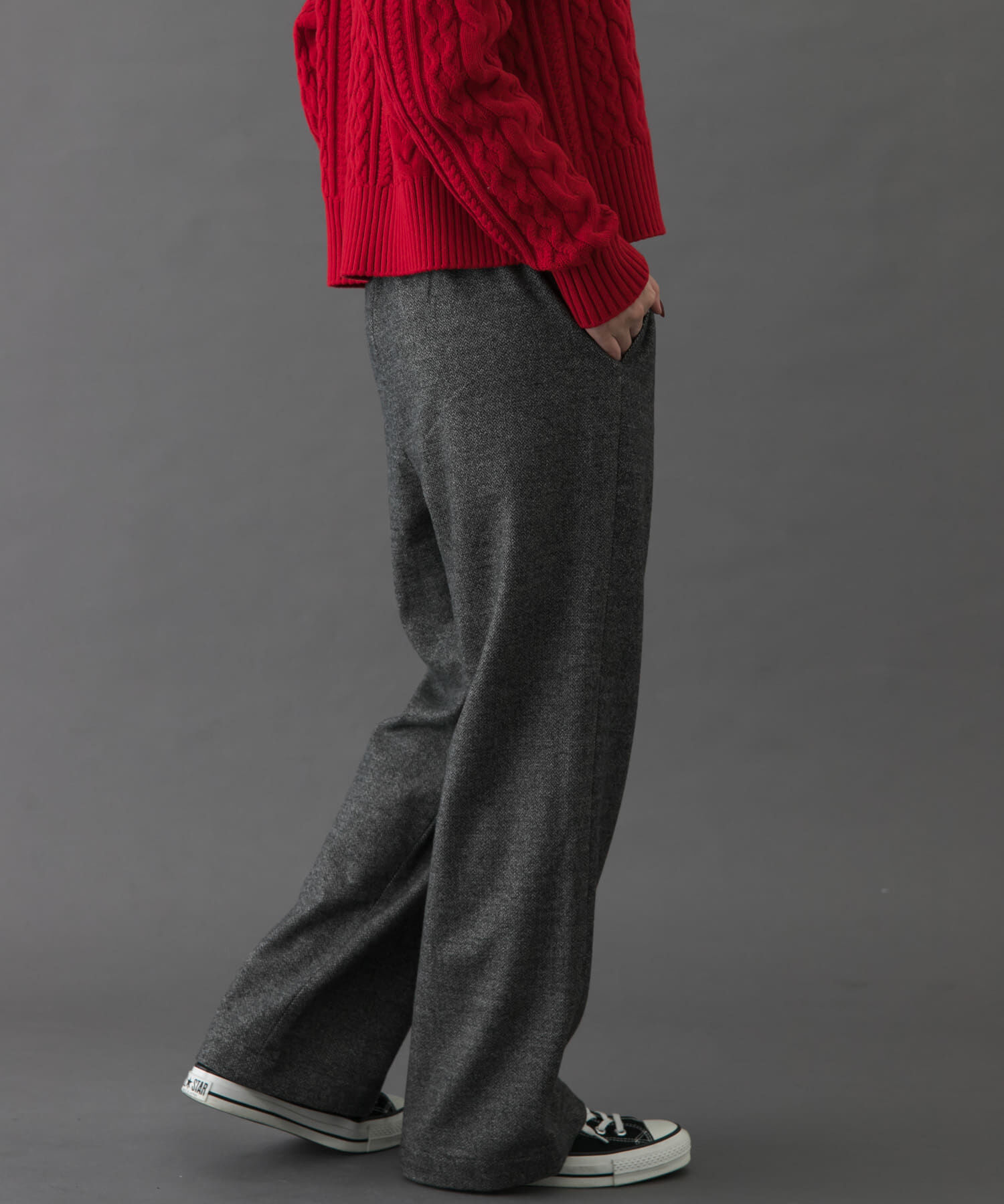 URBAN RESEARCH DOORS「『一部WEB限定カラー』FORK&SPOON　ブラッシュドパンツ」|その他|