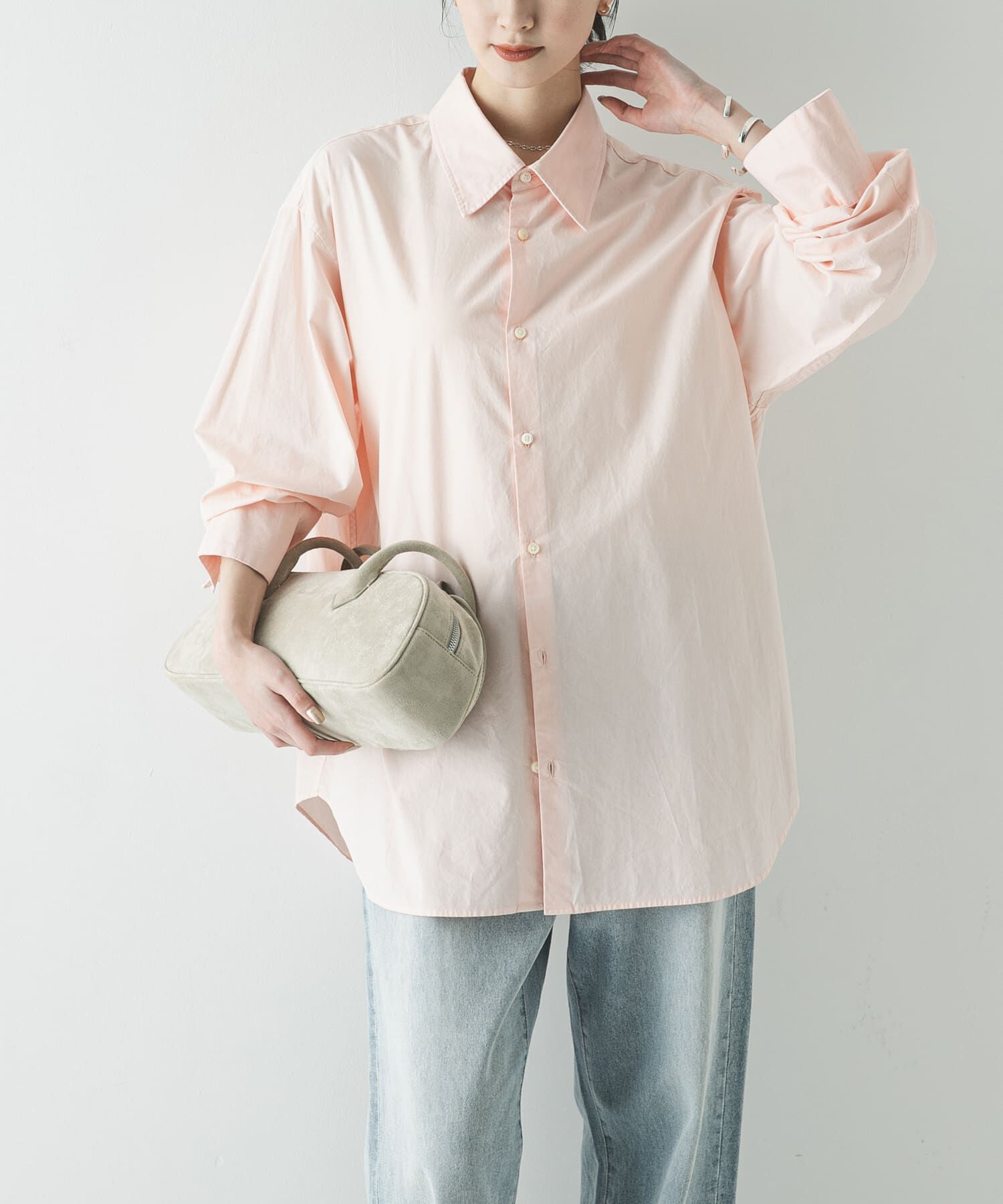 URBAN RESEARCH「ガーメントダイコットンオーバーシャツ」|シャツ・ブラウス|