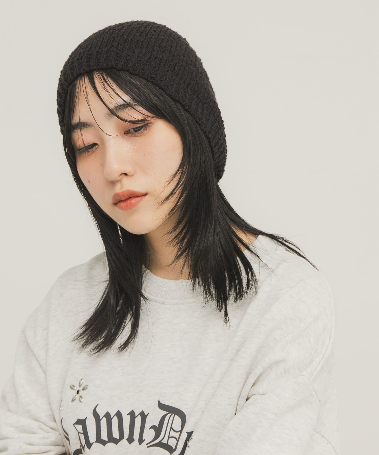  「スラブニットビーニー」|ニット帽|