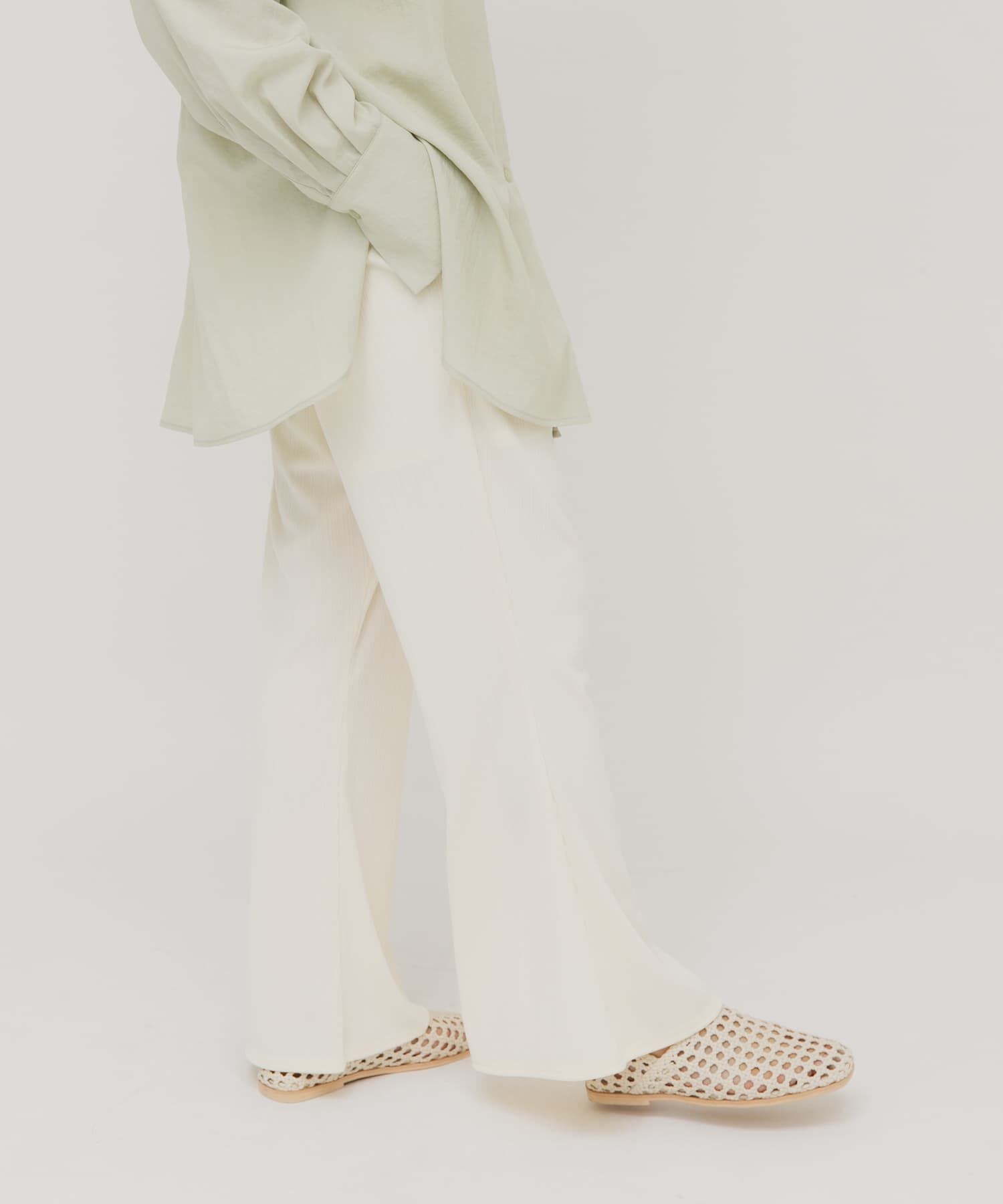  「イージーRIBフレアパンツ」|その他|