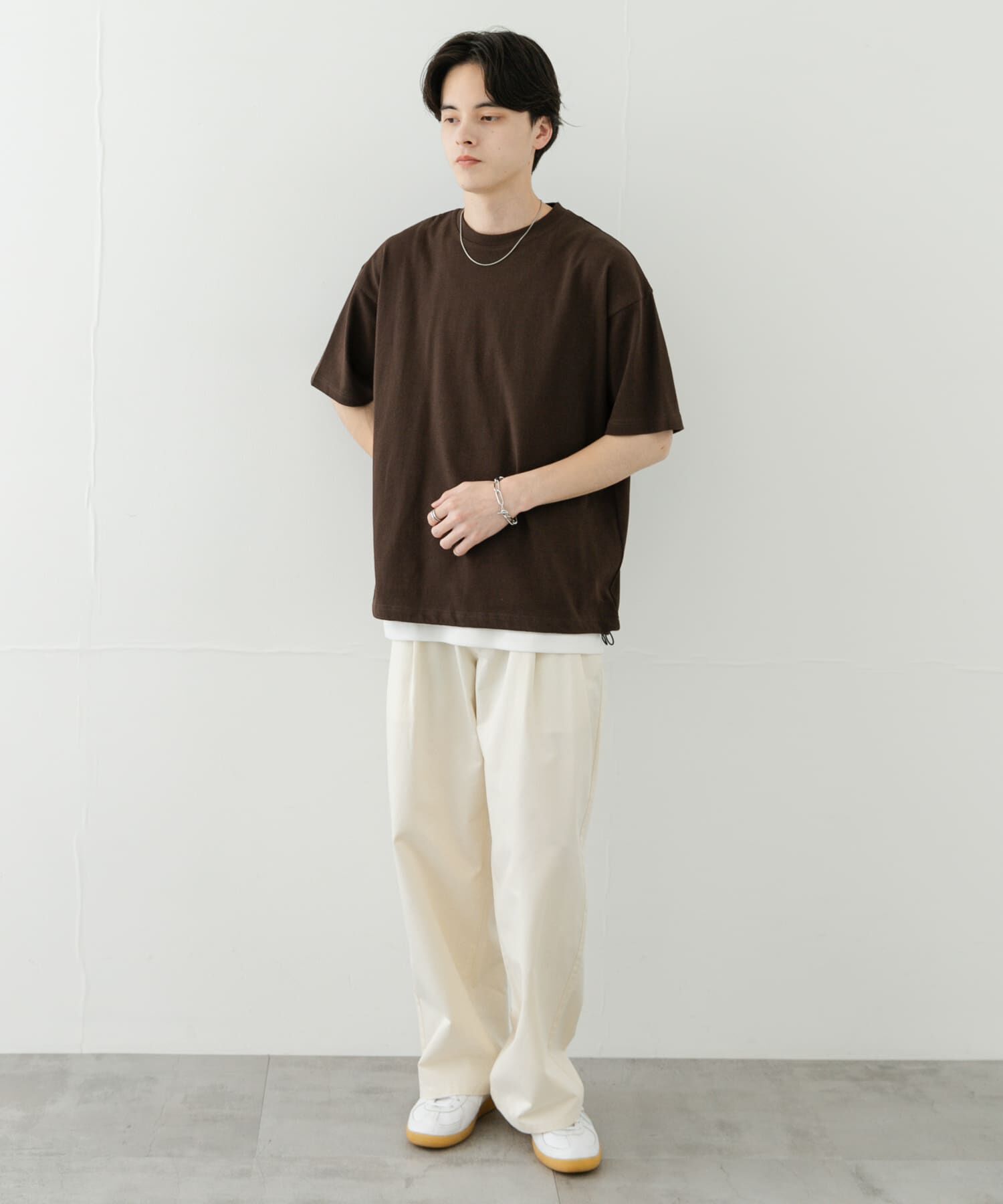 SENSE OF PLACE by URBAN RESEARCH「『ユニセックス』アソートドローコードショートスリーブTシャツ」|Tシャツ・カットソー|