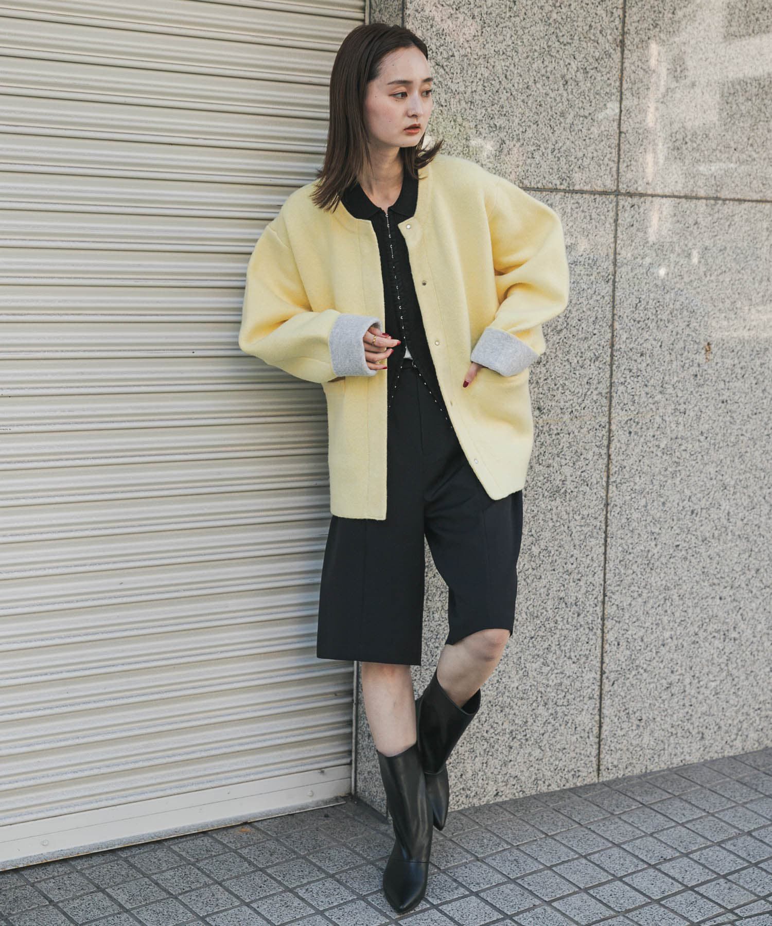 SENSE OF PLACE by URBAN RESEARCH「ワイドシャフトミドルブーツ」|ショートブーツ|