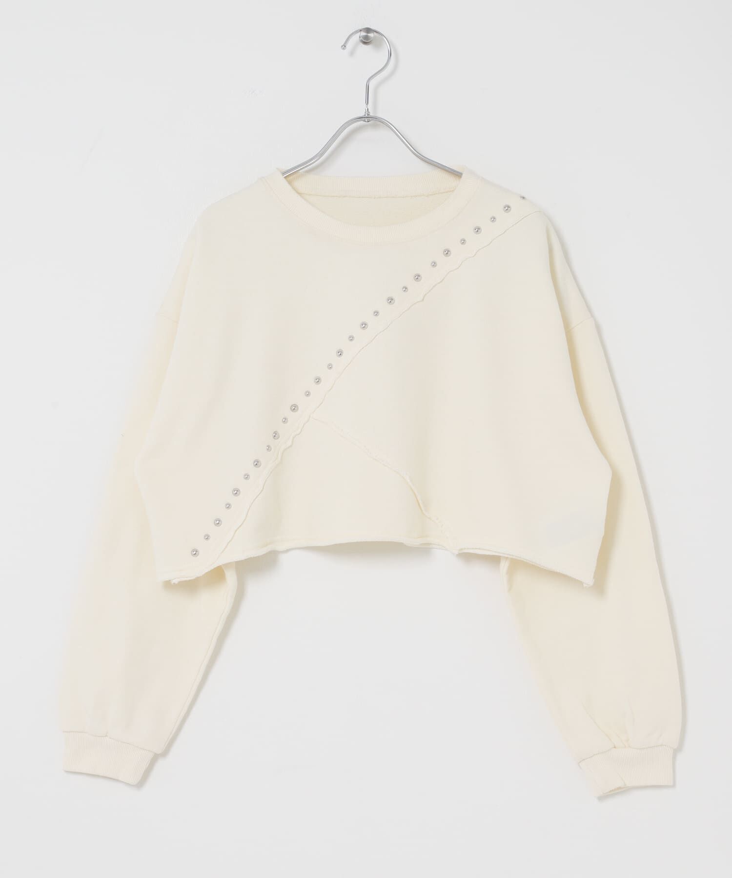 SENSE OF PLACE by URBAN RESEARCH「スタッズピグメントカットトップ」|スウェット・ジャージ|