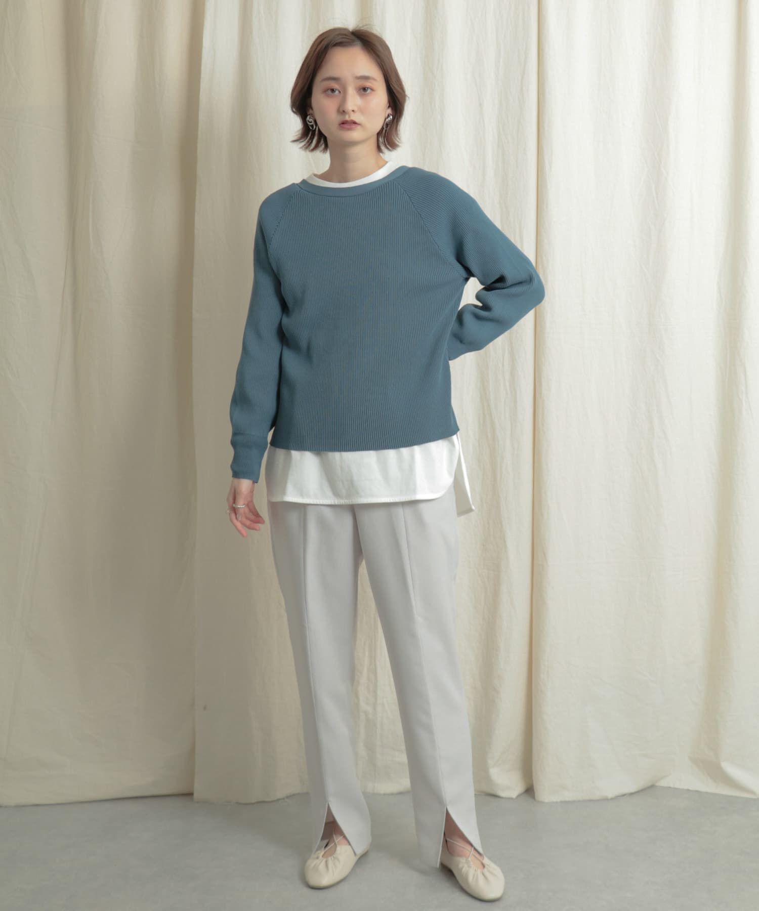 SENSE OF PLACE by URBAN RESEARCH「リネンライクスリットパンツ」|その他|