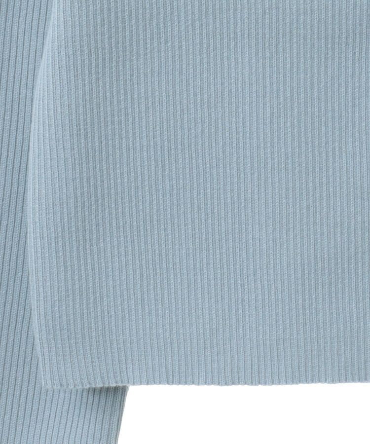 earth music&ecology「フロントリボンリブニットカーディガン」|カーディガン|