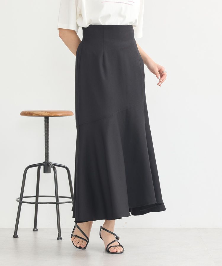 earth music&ecology「アシメティアードマーメイドスカート」|フレア|