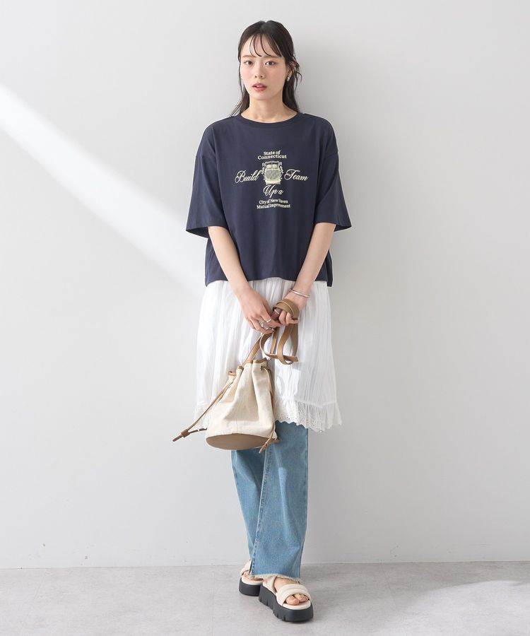 earth music&ecology「CollegeショートT」|Tシャツ・カットソー|