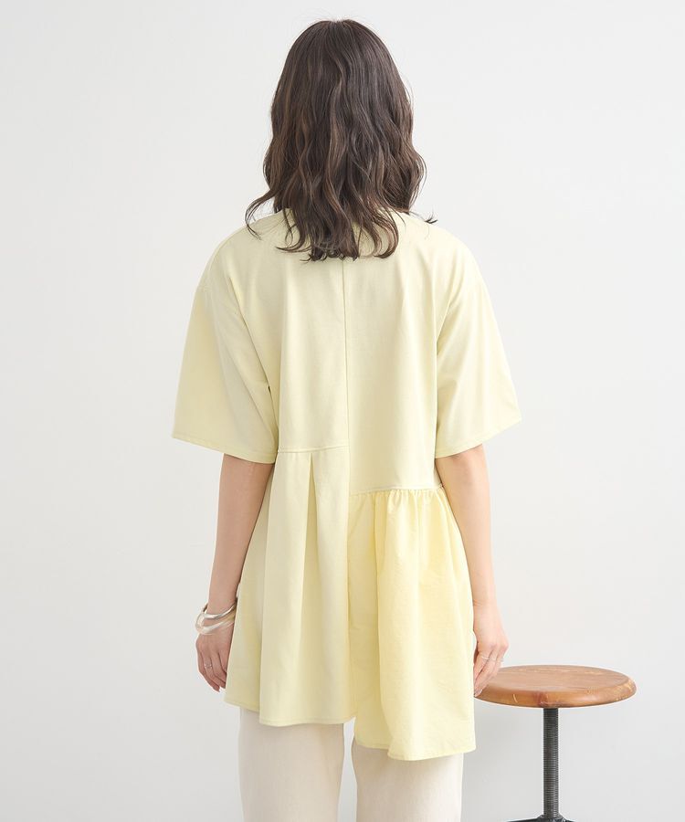 earth music&ecology「ドッキングヘムプルオーバー」|Tシャツ・カットソー|