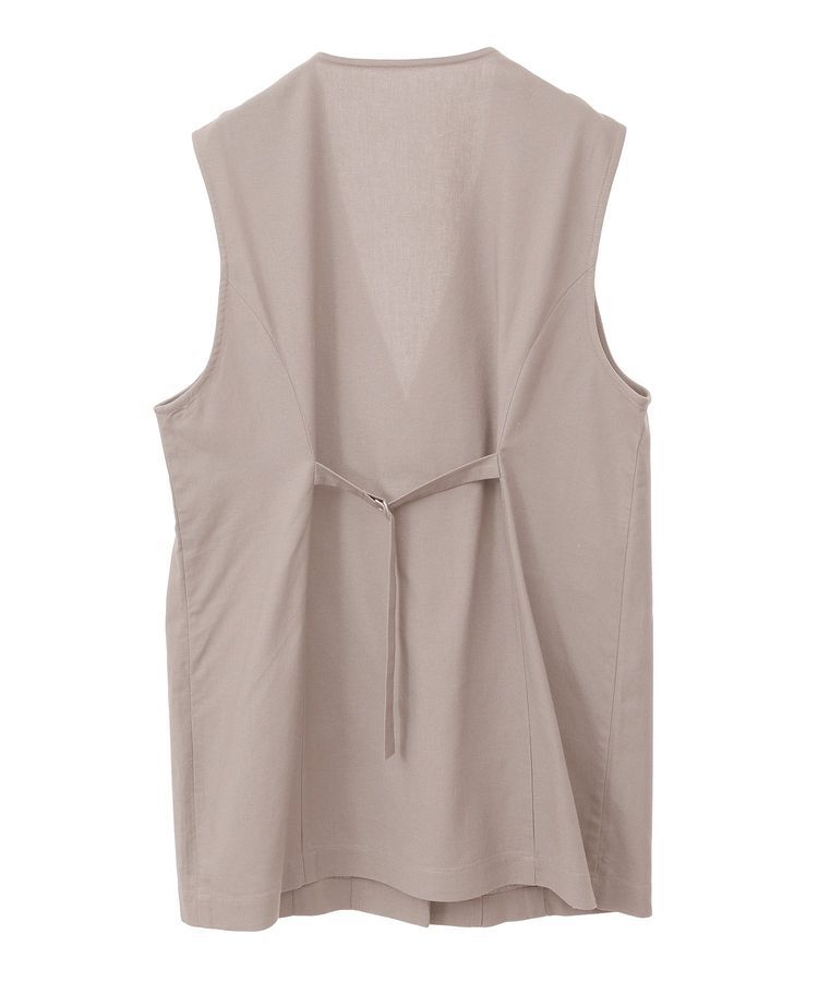 earth music&ecology「リラックスジレ / リネン混」|ベスト・ジレ|