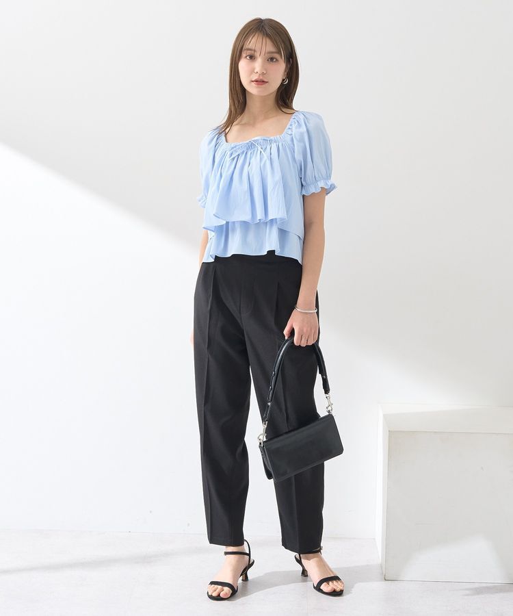 earth music&ecology「接触冷感テーパードパンツ」|その他|