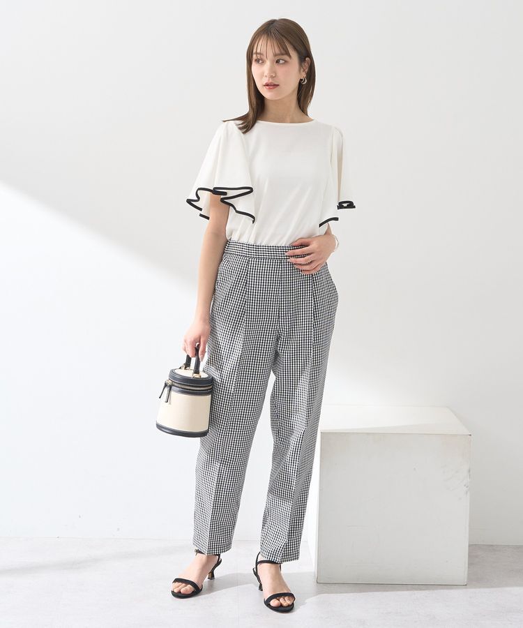 earth music&ecology「接触冷感テーパードパンツ」|その他|