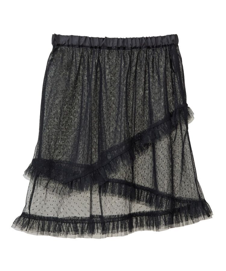 earth music&ecology「ドットチュールスカート」|スカート|