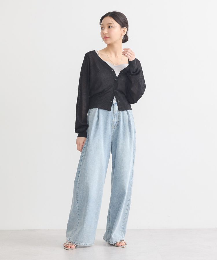 earth music&ecology「パールストラップキャミソール」|キャミソール|