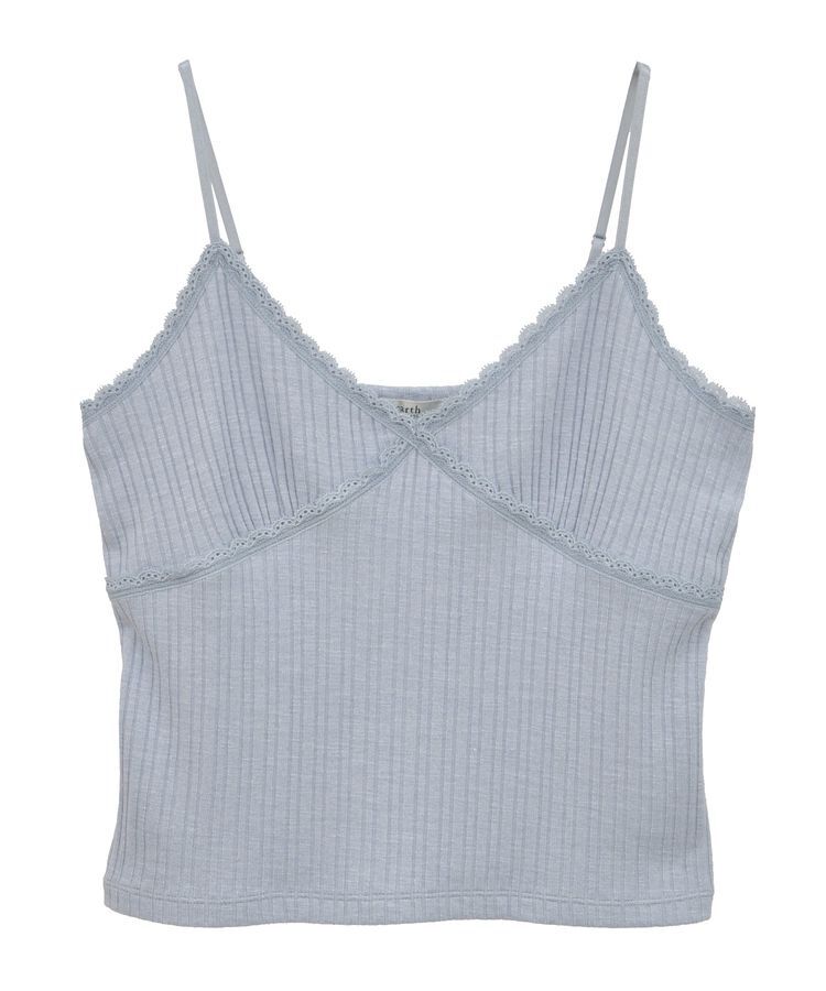 earth music&ecology「アイレットレースキャミ」|キャミソール|