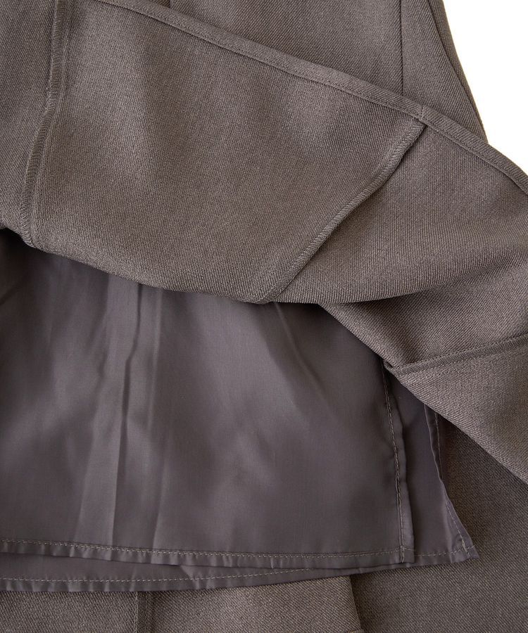 earth music&ecology「フロントジップマーメイドスカート」|タイト|