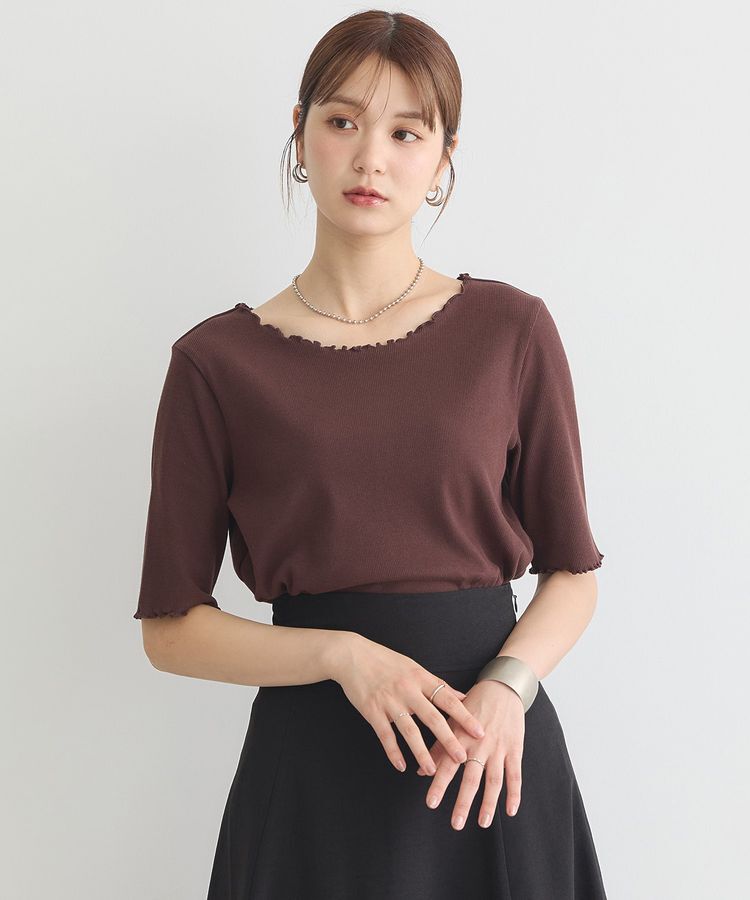 earth music&ecology「リブメロープルオーバー」|Tシャツ・カットソー|