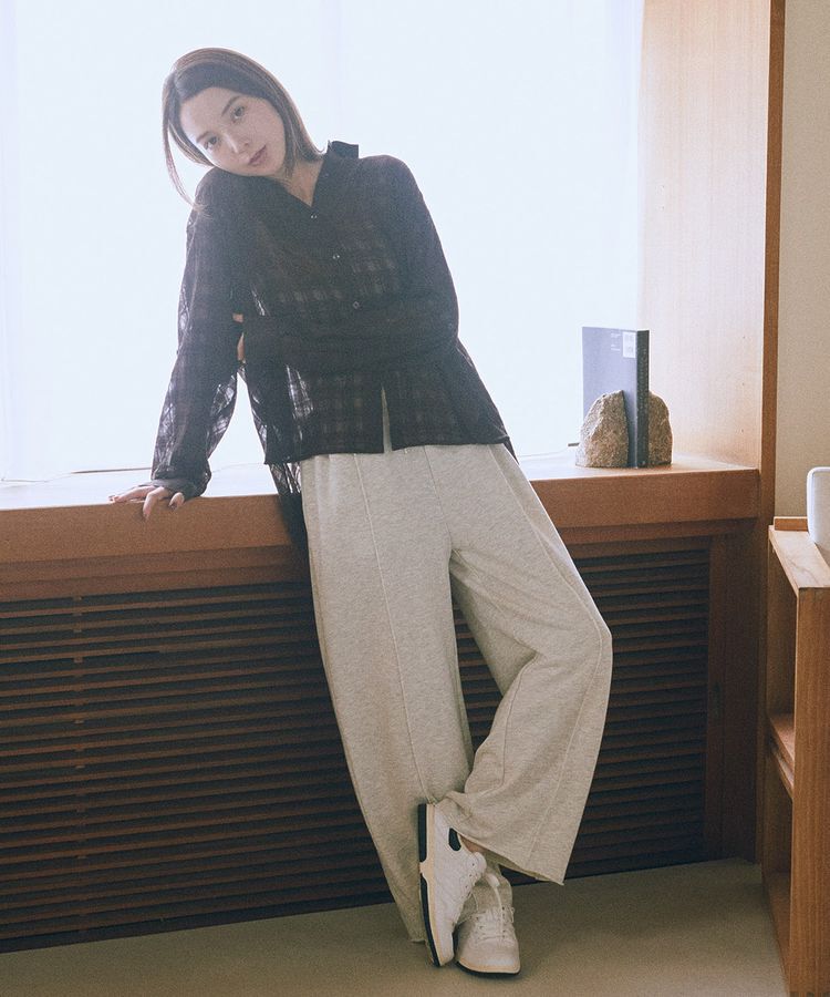 earth music&ecology「センターシームタックスウェットパンツ」|その他|