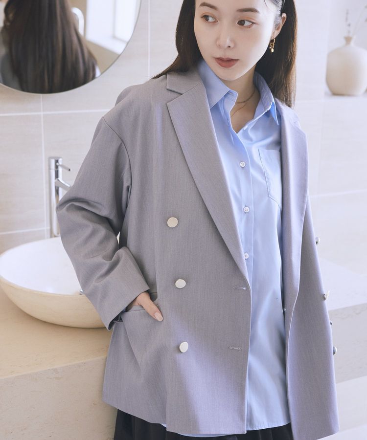 earth music&ecology「ダブルジャケット」|テーラードジャケット|