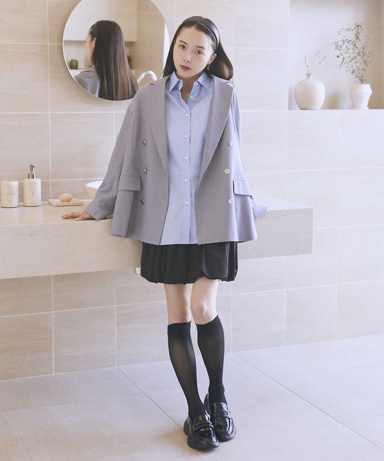 earth music&ecology「ダブルジャケット」|テーラードジャケット|