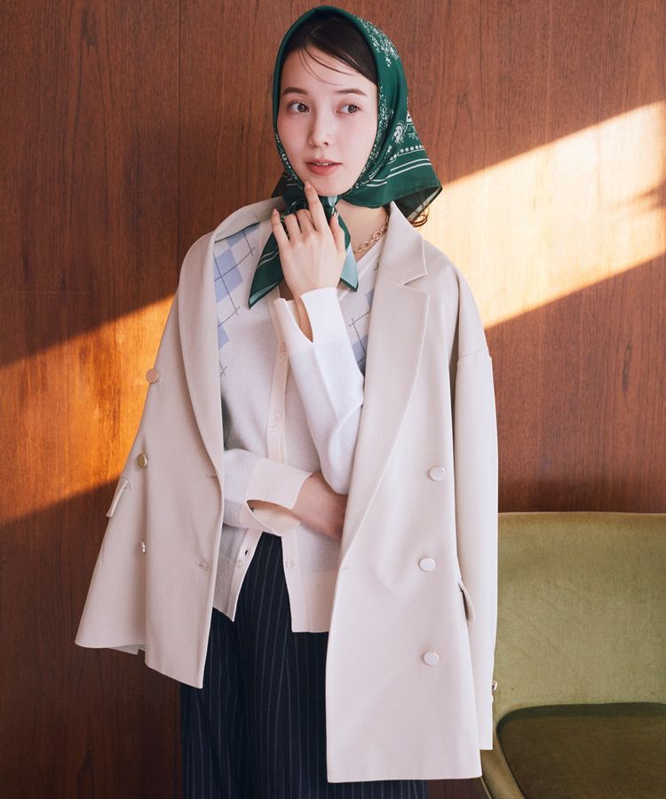 earth music&ecology「ダブルジャケット」|テーラードジャケット|