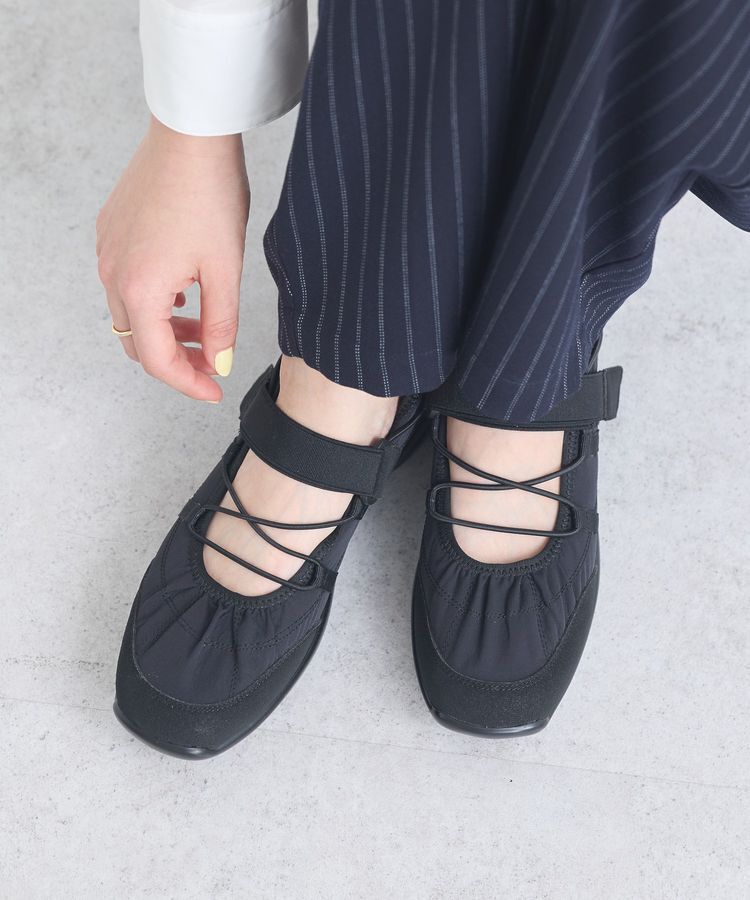 earth music&ecology「ドローコードスニーカー」|スニーカー|Black