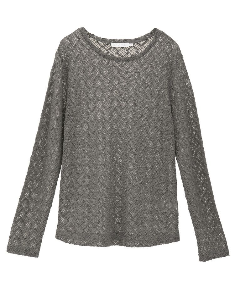 AMERICAN HOLIC「レース長袖プルオーバー」|Tシャツ・カットソー|