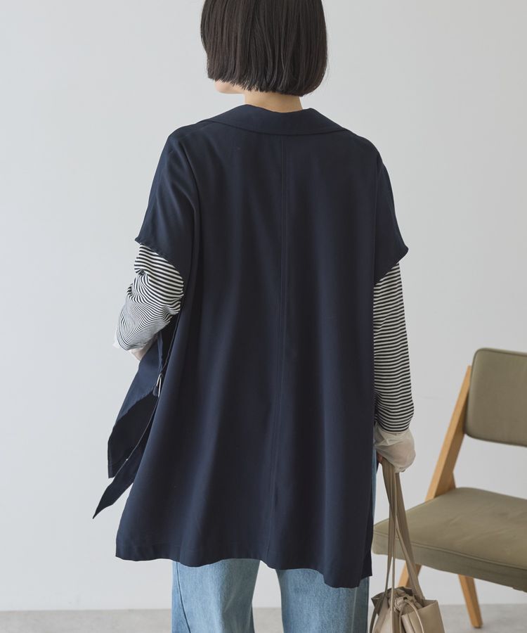 AMERICAN HOLIC「【花粉防止加工】サイドスリットベスト」|その他|