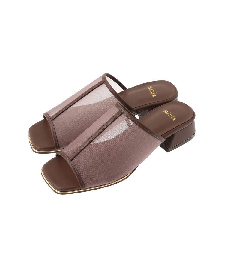 Green Parks「・minia チュールサンダル」|サンダル|