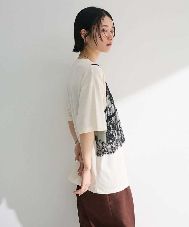 Green Parks「レースビスチェドッキングチュニック」|チュニック|