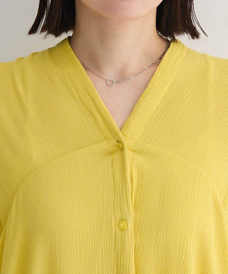 Green Parks「レーヨンクレープチュニック」|チュニック|